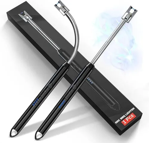Image of Balaji flame prime model Steel Electronic Gas Lighter