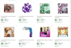 Balloons & Decoration Upto 89% Discount