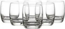 Baluda 6pcs Ivory Drinking Glasses – 310ml, Clear