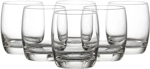Image of baluda (Pack of 6) Ivory Drinking Glasses Glass Set 