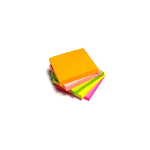 Image of Bambalio BSNS-33 Neon Sticky Note Pad 3 x 3 inch (Pack of 3)