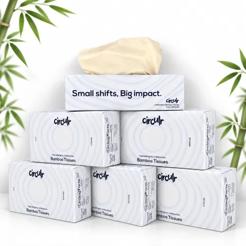 Image of Bamboo 2-Ply Facial Tissues 