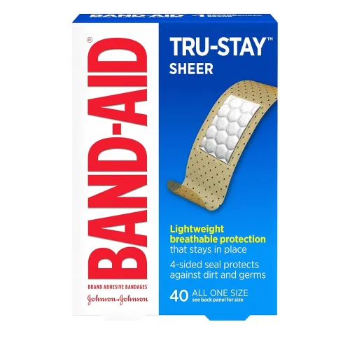 Image of Band-Aid Tru-Stay Sheer Adhesive Bandages (40 Count)