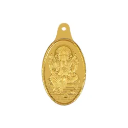 Bangalore Refinery 24k (999) Gold Coin Pendants 1gm