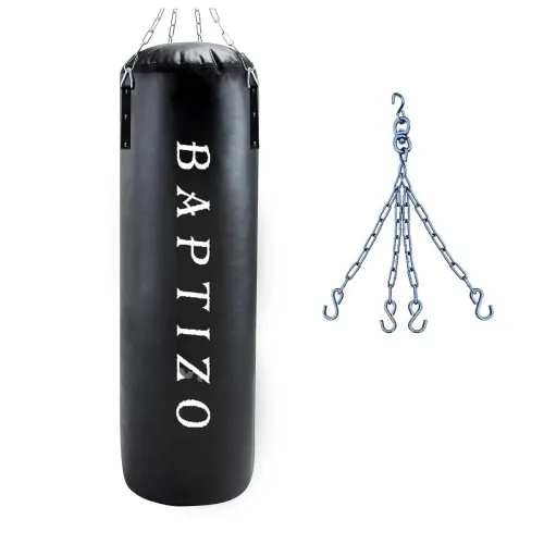 Image of BAPTIZO Heavy Synthetic Leather Boxing Punching Bag 