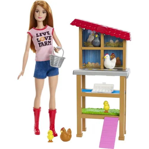 Image of Barbie Chicken Farmer Doll