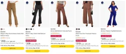 Barcino Womens Pants at minimum 85% Discount