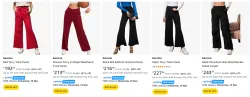 Barcino Womens Pants upto 88% Discount