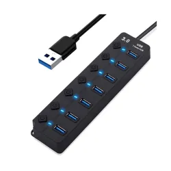Barebeauty 7-Port USB 3.0 Hub