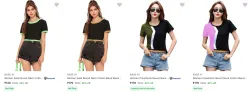 Base 41 Womens T-Shirts at minimum 76% Discount