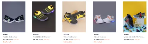 Image of Based Girl's Casual Shoes at minimum 80% Discount