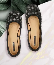 Bata Bellies For Women (Black , 7)