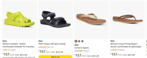 Image of Bata Footwears up to 65% Discount