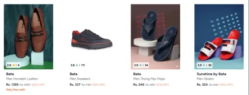 Image of Bata Footwears up to 65% Discount