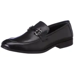 Bata Jovial E Mens Casual Loafer in Dark Grey