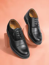 Bata Lace Up For Men (Black, 8)