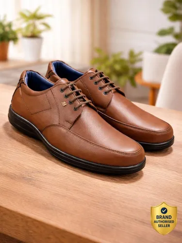 Image of Bata Lace Up For Men (Brown , 6)