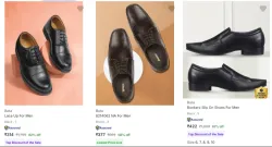 Bata Men’s Shoes at @ ₹314