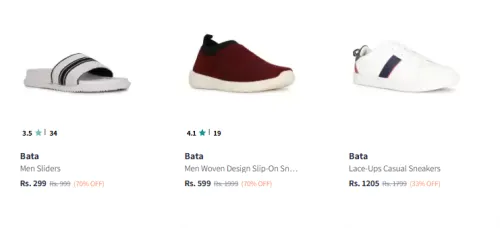 Image of bata Men & Women Fashion Sliders Flat 70% Discount