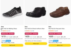 Bata Men & Women Footwear up to 80% Discount