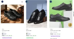 Bata Men’s Formal Shoes at minimum 74% Discount