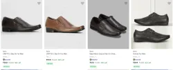 Bata Men’s Formal Shoes at minimum 60% Discount