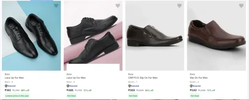 Image of Bata Men’s Formal Shoes upto 89% Discount