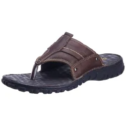 BATA Mens Leather Hawaii Thong Sandals