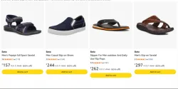 Bata Mens Sandals at 65% discount 