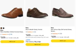 Bata Mens Shoes Upto 72% Off