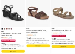 Bata Women Footwear Minimum 70% Diiscount