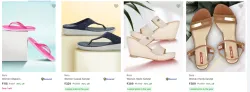 Bata Women Slippers Starting at ₹118