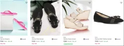 Bata Womens Footwear Starting @ ₹106