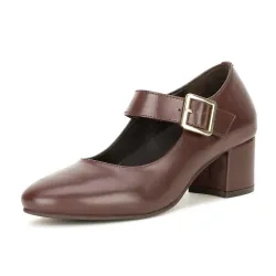 Bata Womens Pump Shalita Pump E 23 in Brown