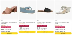 Bata Womens Sandal upto 83% discount 