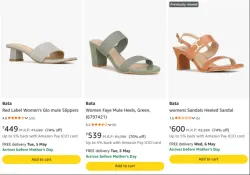 Bata Womens Sandals at minimum 70% Discount