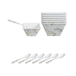 Bataniya Triple Coated 12Piece Serving Bowl 