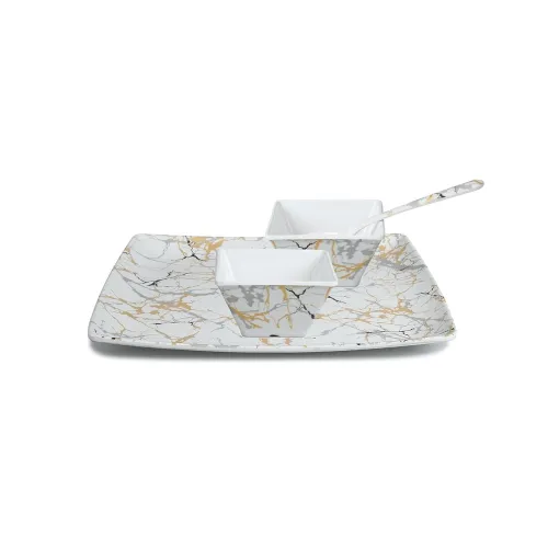 Image of Bataniya Triple Coated 4-Piece Dinner Set