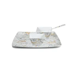 Bataniya Triple Coated 4-Piece Dinner Set