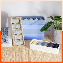 Bathla Drawer 5 Grids Organizers 2Pcs 