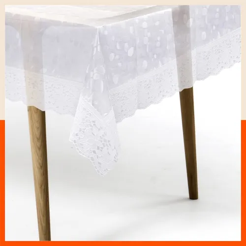 Image of Bathla Matworks Albus Plastic Table Cover 