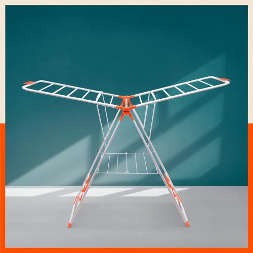 Image of Bathla Neo Foldable Drying Stand – 45ft, Orange