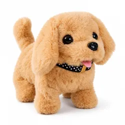 Battery Operated Walking Dog Toy for Kids with Barking Sound
