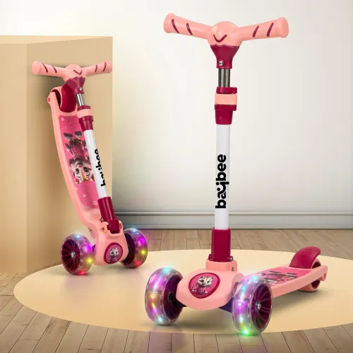 Image of Baybee Kitty Kick Scooter for Kids 