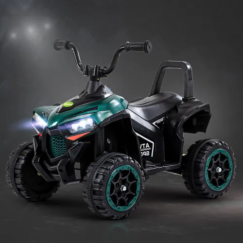 Image of Baybee Monstro ATV Kids Electric Ride-On Bike With LED Lights