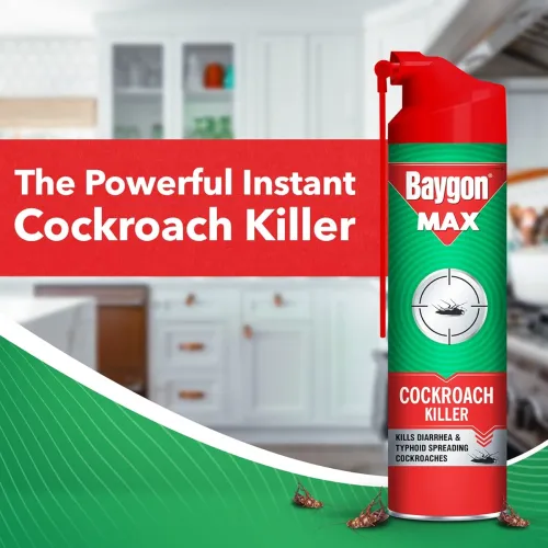 Image of Baygon Cockroach Killer Spray, 625 Ml, Pack Of 1
