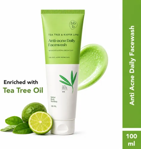 Image of BBB - Better Body Bombay Tea Tree & Kaffir Lime Anti-Acne Daily Face Wash