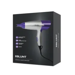 BBLUNT 1400W Hair Dryer With Quick & Powerful Drying - Purple