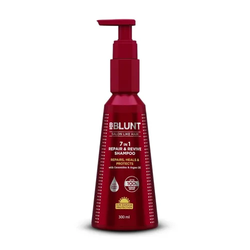 Image of BBLUNT 7 in 1 Repair & Revive Shampoo for Upto 100% Damage Repair - 300ml