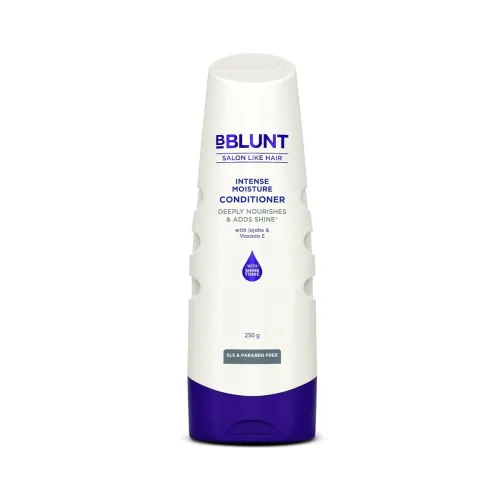 Image of BBLUNT Intense Moisture Conditioner With Vitamin E & Jojoba For Dry & Frizzy Hair - 250 Grams